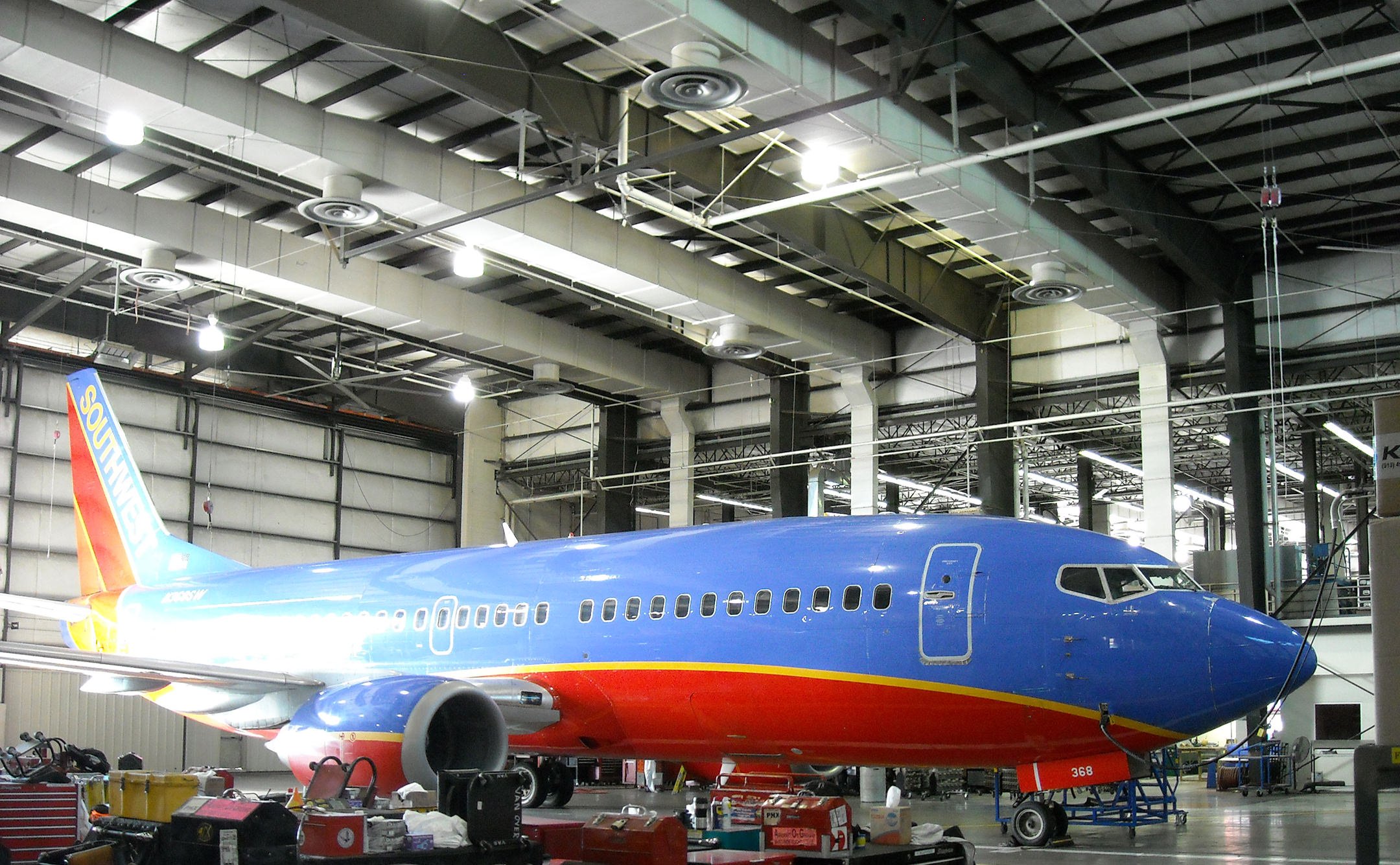 SW Airlines Tech Ops Maintenance Hangar - McCarthy